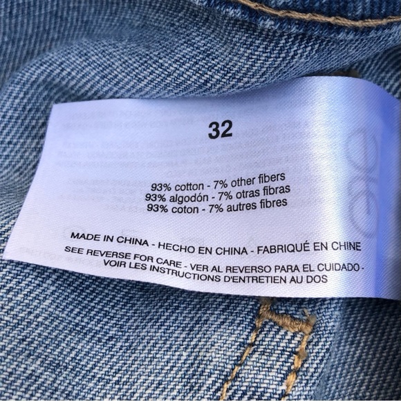 👯♀️ ✨HP✨ 🆕 HIGH WAIST FLARE Denim Jeans by Sam Edelman Size 32 - Picture 14 of 16